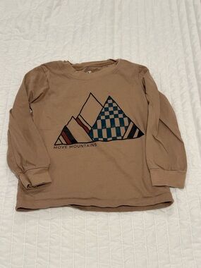 Organic Move Mountains Graphic Long-Sleeve Shirt 5 5T little star organics